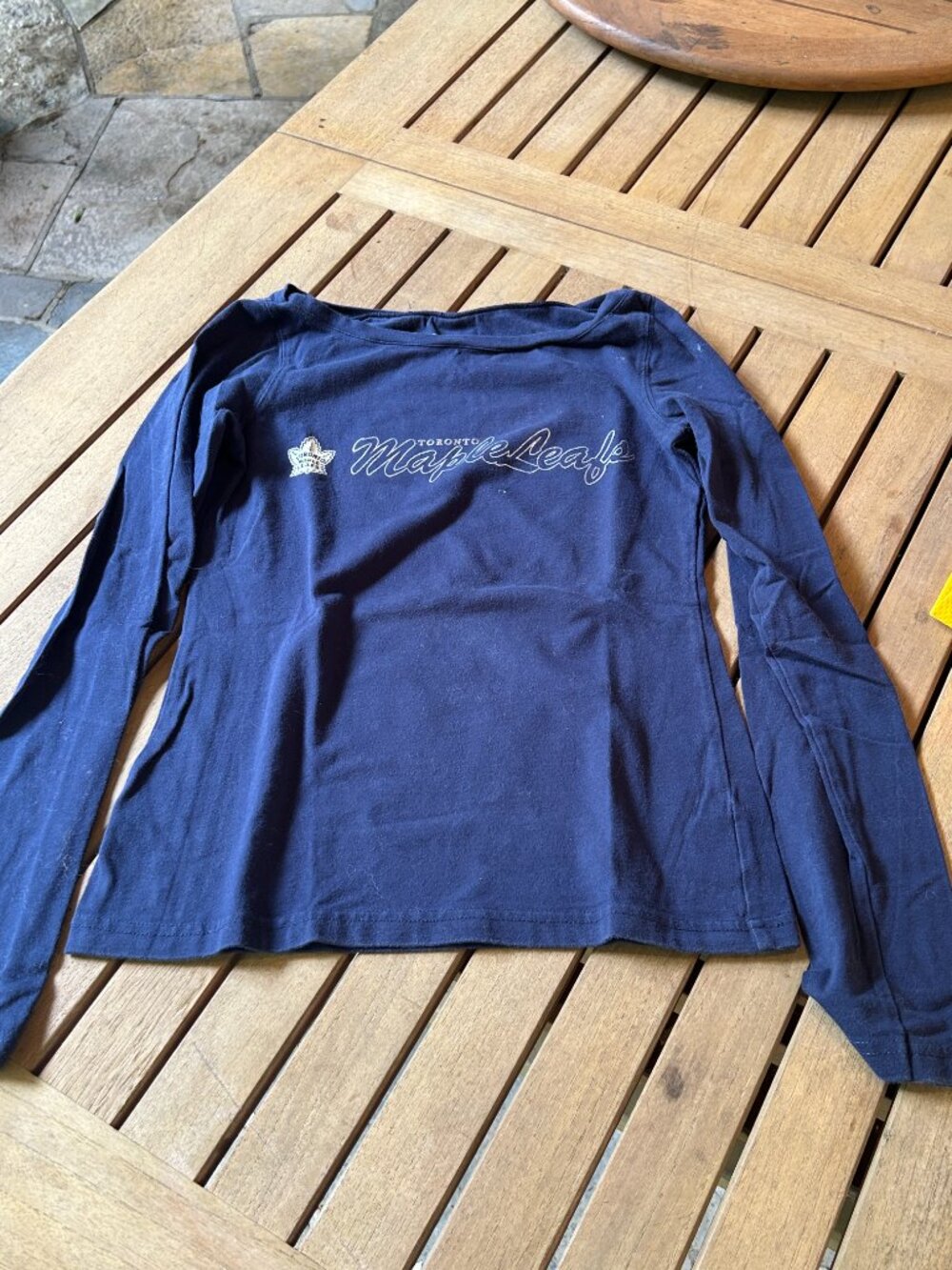 Toronto Maple Leafs Long Sleeve Top – Ladies Small